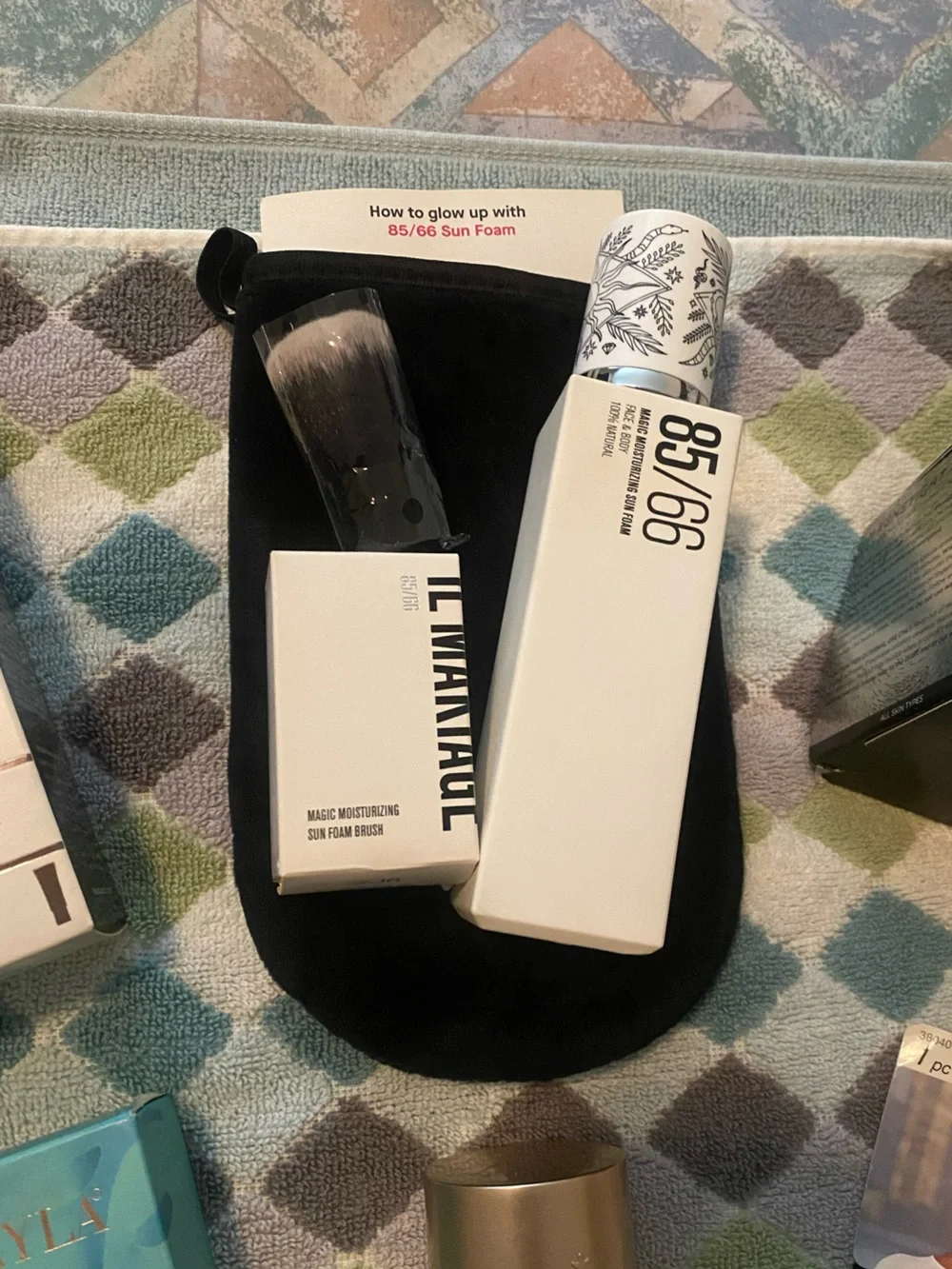 High End Beauty Bundle Inc RARE Sol de Janeiro Goldie Rocks Glow Oil